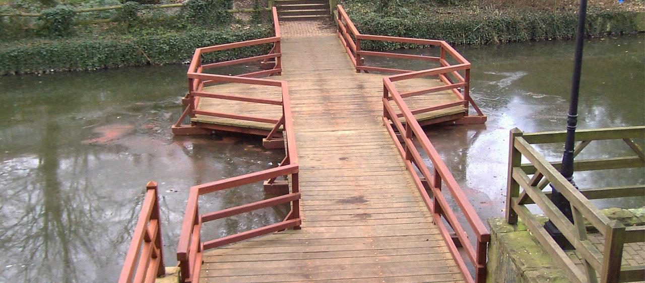 Suttrup Zimmerei Holzbau Brücke  Suttrup Zimmerei Holzbau Brücke